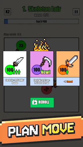 Gameplay screenshot 2 from Weapon Ball Battles - Simulation game