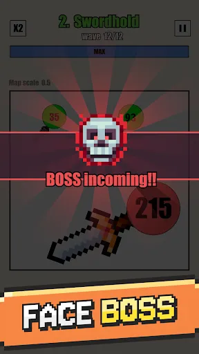 Gameplay screenshot 4 from Weapon Ball Battles - Simulation game